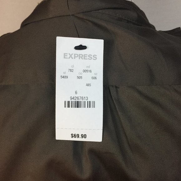 NWT Express Ruffle Dress - Picture 5 of 7